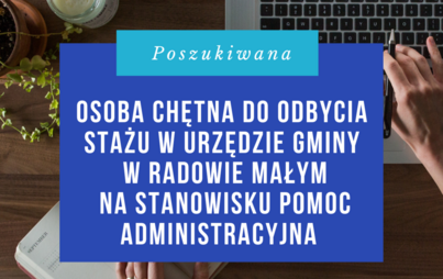 Zdjęcie do Stażysta poszukiwany do Urzędu Gminy 