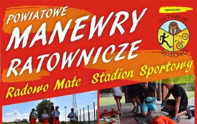 Zdjęcie do Powiatowe Manewry Ratownicze 