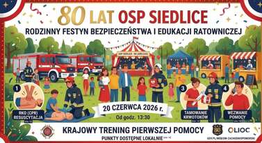 80- lecie OSP Siedlice