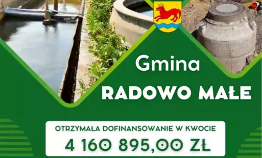 Przebudowa sieci kanalizacji sanitarnej w Radowie Małym