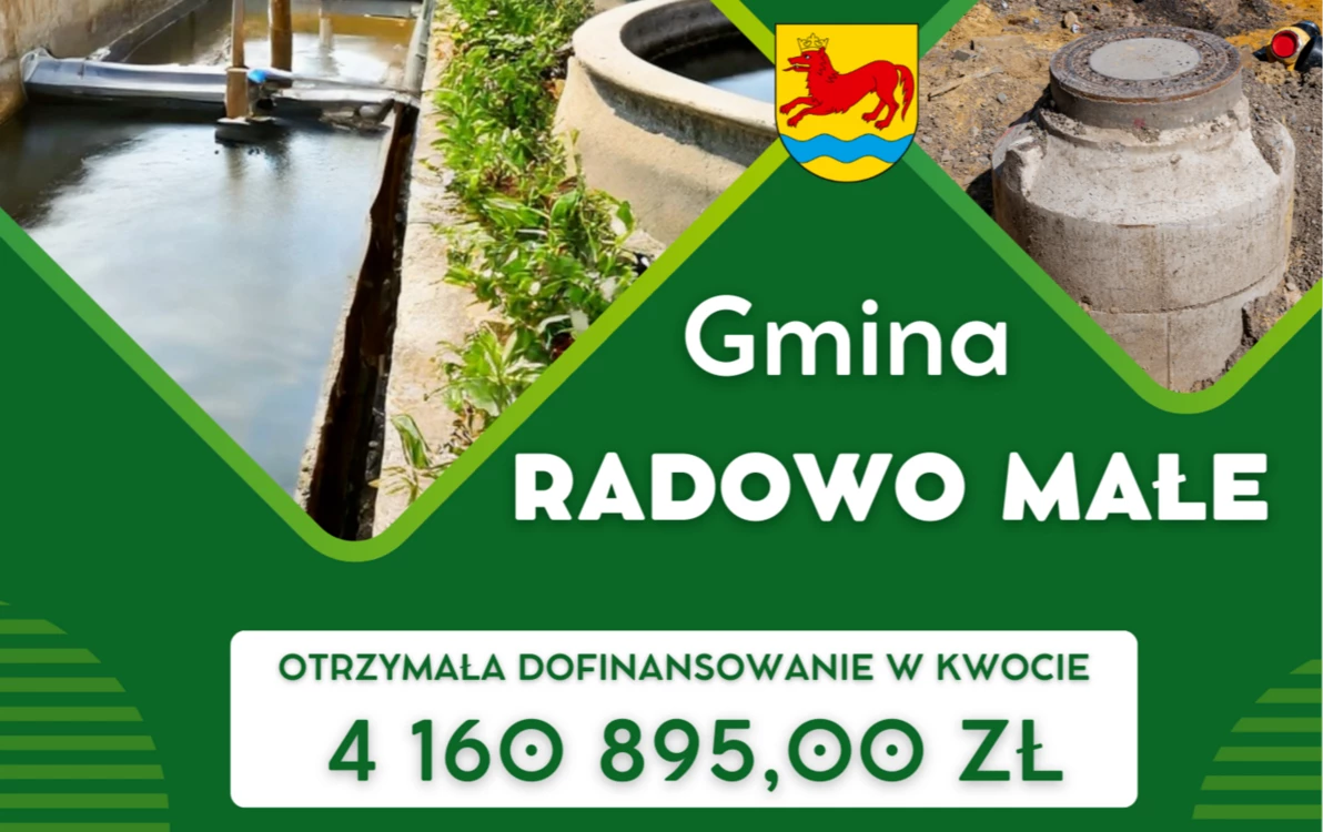 Przebudowa sieci kanalizacji sanitarnej w Radowie Małym