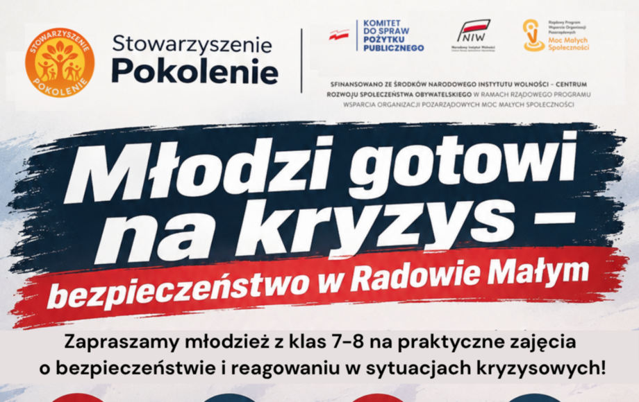 Zajęcia z bezpieczeństwa dla uczniów w Radowie Małym