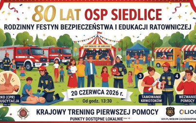 80 lecie OSP Siedlice festyn rodzinny 